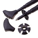 Kijki do nordic walking - czerwone