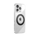 Etui pokrowiec z ringiem-podstawką 360 na iPhone 16 Pro Max MagSafe - czarne