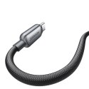 Kabel przewód USB-A - iPhone Lightning 3A 1.2m - czarny