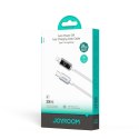 Kabel przewód USB-C - iPhone Lightning 30W 1.2m - biały