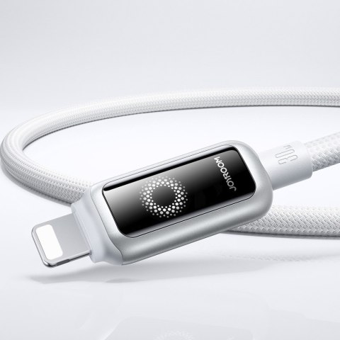 Kabel przewód USB-C - iPhone Lightning 30W 1.2m - biały