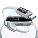 Kabel przewód w oplocie USB-C 100W 1.2m - biały