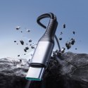Kabel przewód USB-A - USB-C 3A 2m - czarny