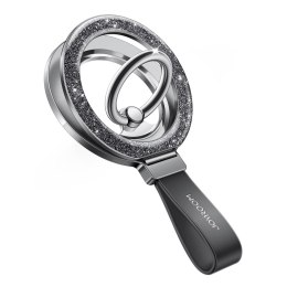 Uchwyt ring magnetyczny do telefonu - czarny