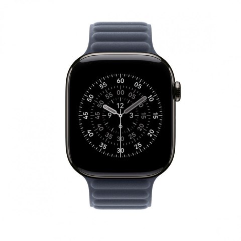 Pasek magnetyczny w kolorze granatu do koperty 46 mm - rozmiar M/L
