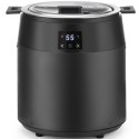 Kociołek termos do zupy elektryczny WATERLESS 10 l 450 W - czarny