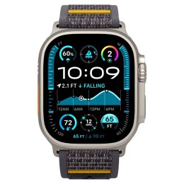 Pasek materiałowy na zegarek Apple Watch 44 / 45 / 46 / 49 mm Athlex Air - szary