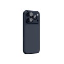 Szkło na aparat na iPhone 17 Pro / Pro Max Sapphire z niebieską ramką