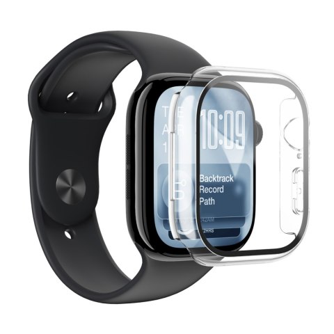 Szkło ochronne z etui na Apple Watch Series 11 42 mm Radix - przezroczyste