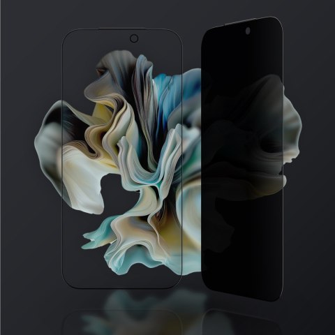 Szkło hartowane prywatyzujące na iPhone 17 Pro Titan Vision 7