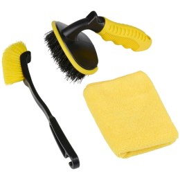 ZESTAW DO CZYSZCZENIA ROWERU 2 SZCZOTKI ŚCIERECZKA DUNLOP