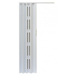 Drzwi harmonijkowe 005S BIAŁY MAT - 80 cm