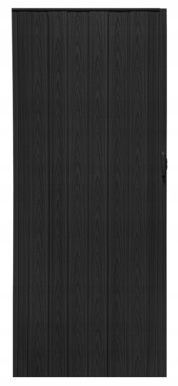 Drzwi harmonijkowe 004 08 czarny dąb 100 cm