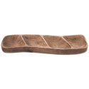 Talerz na przekąski do serwowania tapas drewniany dzielony MANGO 35x11cm ORION 129219