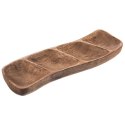 Talerz na przekąski do serwowania tapas drewniany dzielony MANGO 35x11cm ORION 129219
