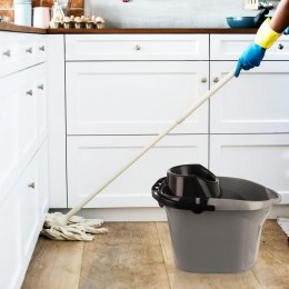 Wiadro do mopa duże szare wiaderko GREY 12L ORION 721130