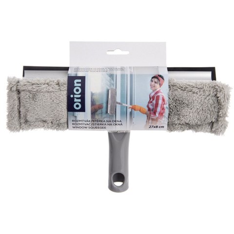 Mop do mycia czyszczenia okien ze ściągaczką 2w1 CLEAN SYSTEM ORION 710630