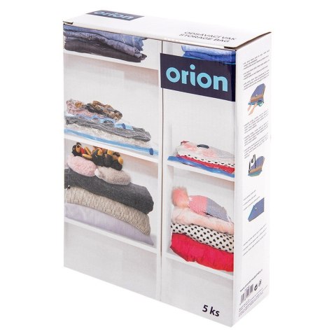Worki próżniowe na ubrania i pościel 3 rozmiary 5 sztuk ORION 730740