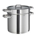 Garnek z wkładem do makaronu, 7,0 l, śred. 22 x 27 cm, stal nierdzewna