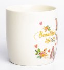 Pl Kubek Z Łyżeczką I Podstawką 330Ml-Prom. ART-POL