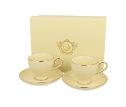 Pl Kpl 2 Filiżanek Espresso Ze Spodkami Victoria ART-POL