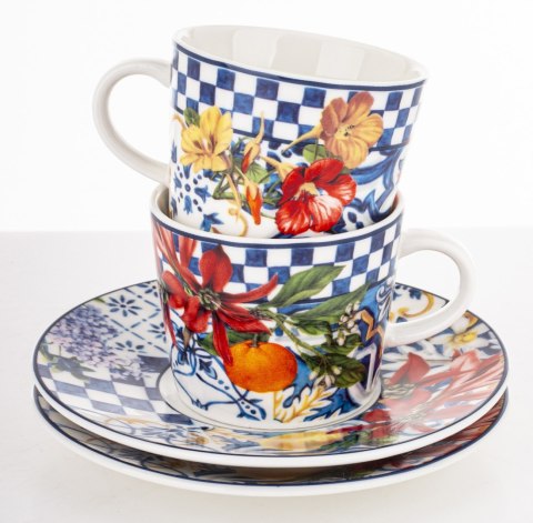 Filiżanka Ze Spod. Do Espresso Kpl.2 Szt.-Prom. ART-POL