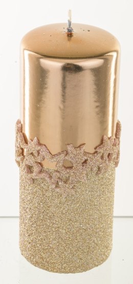 Pl Rose Gold Świeca Ice Star Walec Duży Fi7 ART-POL