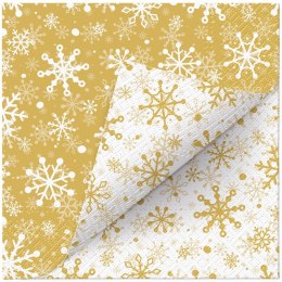 Pl Serwetki Double Design Christmas Snowflakes ART-POL