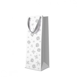 Pl Torebka Glitter Snowflakes Bottle ART-POL