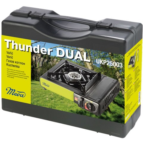 2w1 Kuchenka turystyczna na kartusz i gaz z butli THUNDER DUAL