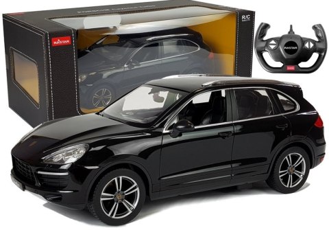 Auto Porsche Cayenne Turbo Zdalnie Sterowane RC Rastar Czarne 1:14