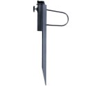 Stojak do parasola ogrodowego wbijany metalowy 42.5cm REDCLIFFS 489195