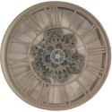 ZEGAR ŚCIENNY OBROTOWY MECHANIZM 38CM CAPPUCCINO