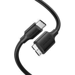 Kabel UGREEN US312 Micro-B USB 3.0-USB-C 1m (czarny)