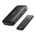 Przełącznik HDMI UGREEN CM332 3x1 (czarny)