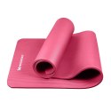 Wozinsky mata do ćwiczeń 181 x 63 x 0,9 cm gruba mata gimnastyczna do jogi różowa