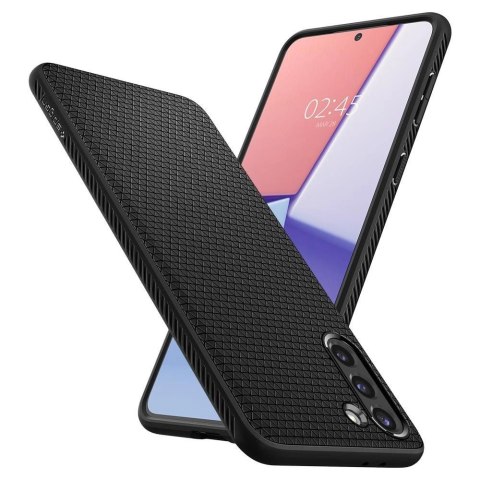 Etui Spigen Liquid Air na Samsung Galaxy S21 - czarny mat