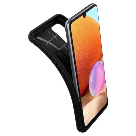 Etui Spigen Rugged Armor na Samsung Galaxy A52 / A52S - czarny mat