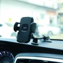 Joyroom samochodowy uchwyt na telefon z elastycznym ramieniem na deskę rozdzielczą szybę czarny (JR-ZS259)