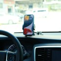 Joyroom samochodowy uchwyt na telefon z elastycznym ramieniem na deskę rozdzielczą szybę czarny (JR-ZS259)