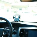 Joyroom samochodowy uchwyt na telefon z elastycznym ramieniem na deskę rozdzielczą szybę czarny (JR-ZS259)