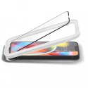 Szkło hartowane Spigen ALM Glass FC na iPhone 13 / 13 Pro / 14 / 16e / 17e- czarne 2 szt.