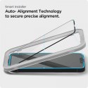 Szkło hartowane Spigen ALM Glass FC na iPhone 13 / 13 Pro / 14 / 16e / 17e- czarne 2 szt.