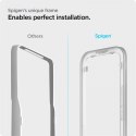 Szkło hartowane Spigen ALM Glass FC na iPhone 13 / 13 Pro / 14 / 16e / 17e- czarne 2 szt.
