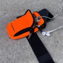 Wozinsky opaska na telefon do biegania armband czarna (WABBK1)