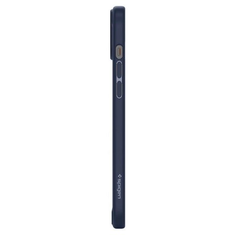 Etui Spigen Crystal Hybrid na iPhone 15 Plus - przezroczysto-niebieskie