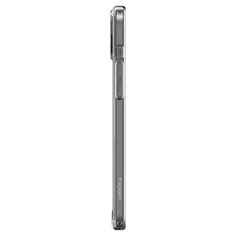 Etui Spigen Ultra Hybrid Mag z MagSafe na iPhone 15 Plus - białe (wzór Zero One)