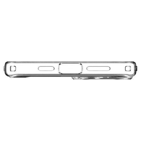 Etui Spigen Ultra Hybrid Mag z MagSafe na iPhone 15 Plus - białe (wzór Zero One)