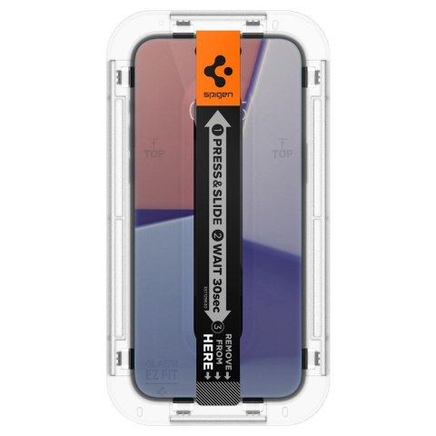 Szkło hartowane Spigen Glas.tR EZ Fit Privacy na iPhone 15 Plus