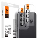 Osłona aparatu Spigen Glas.tR EZ Fit Optik Camera Protector na Samsung Galaxy S23 FE - czarna 2 szt.